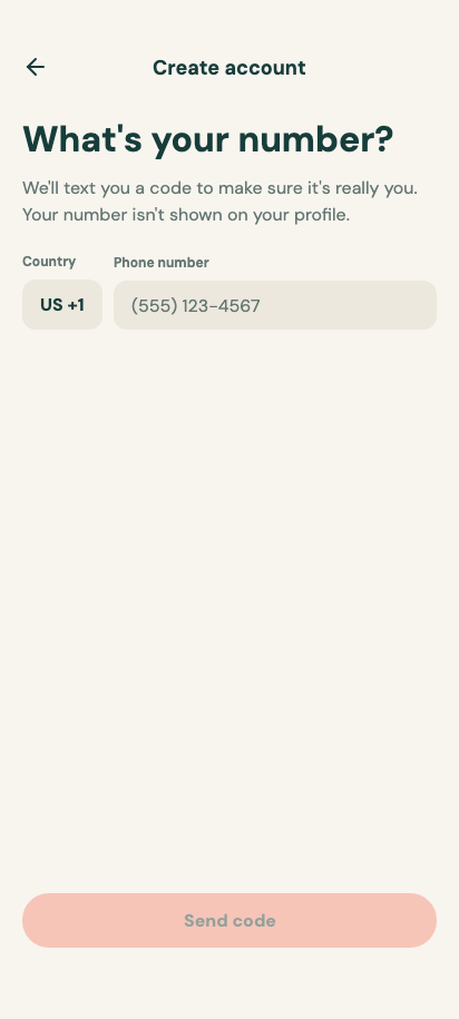 Phone number preview