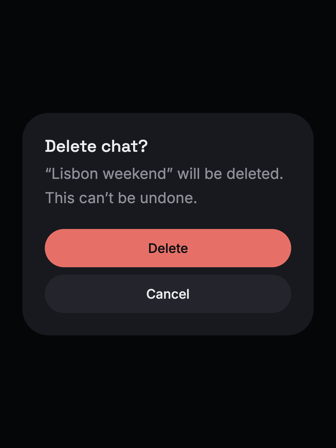 Alert Dialog preview