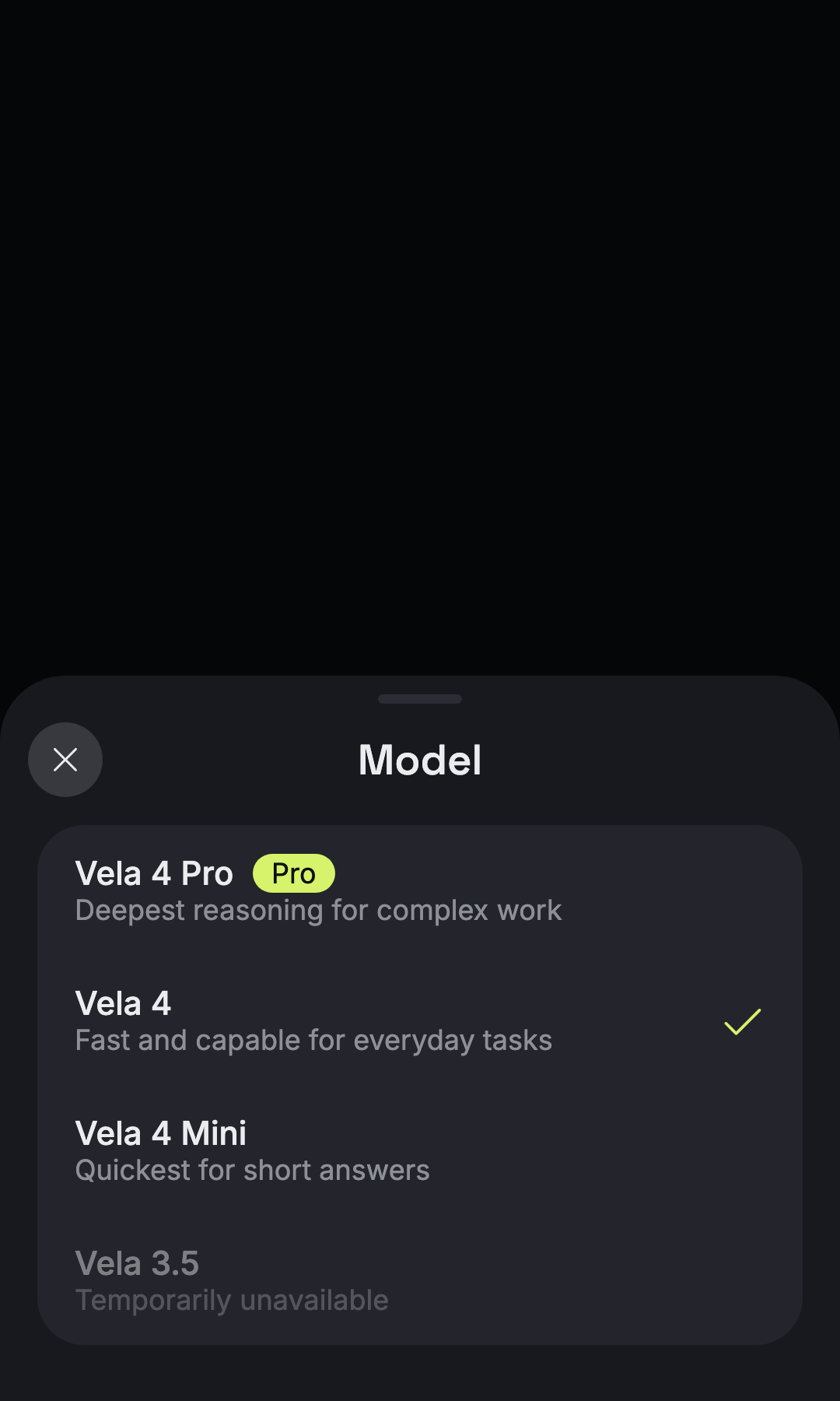 Modal Bottom Sheet preview