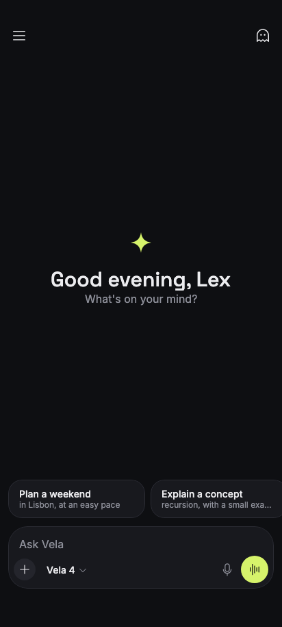 New chat preview