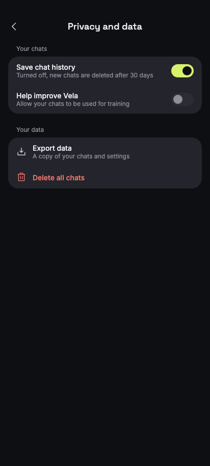 Privacy and data preview