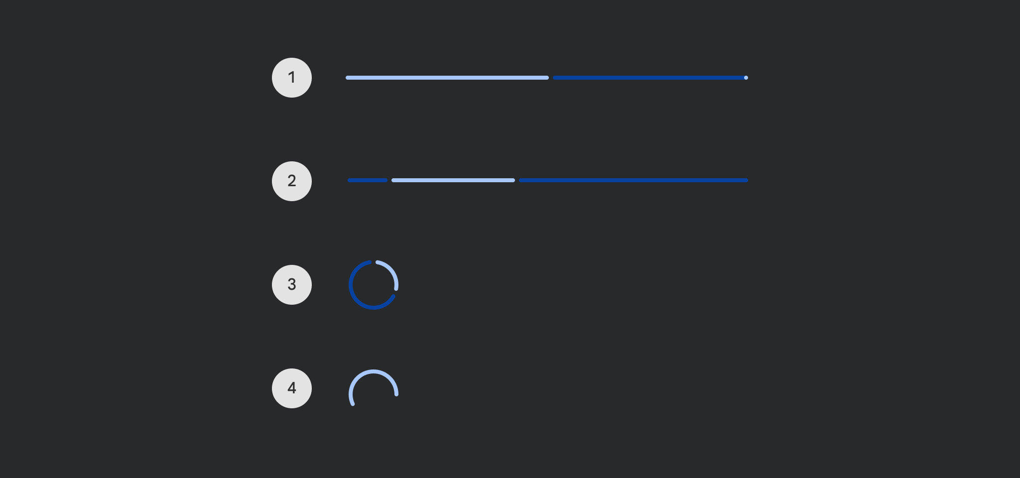 Circular progress indicator
image