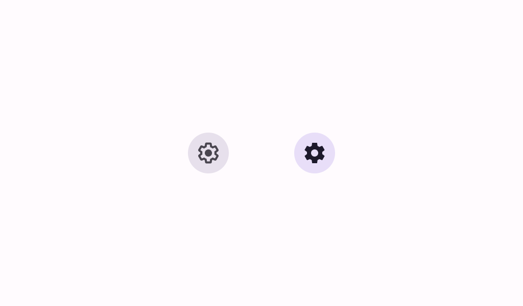 Filled tonal icon toggle button
image