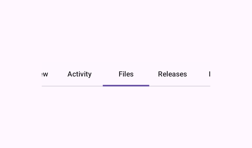 SecondaryScrollableTabRow social preview