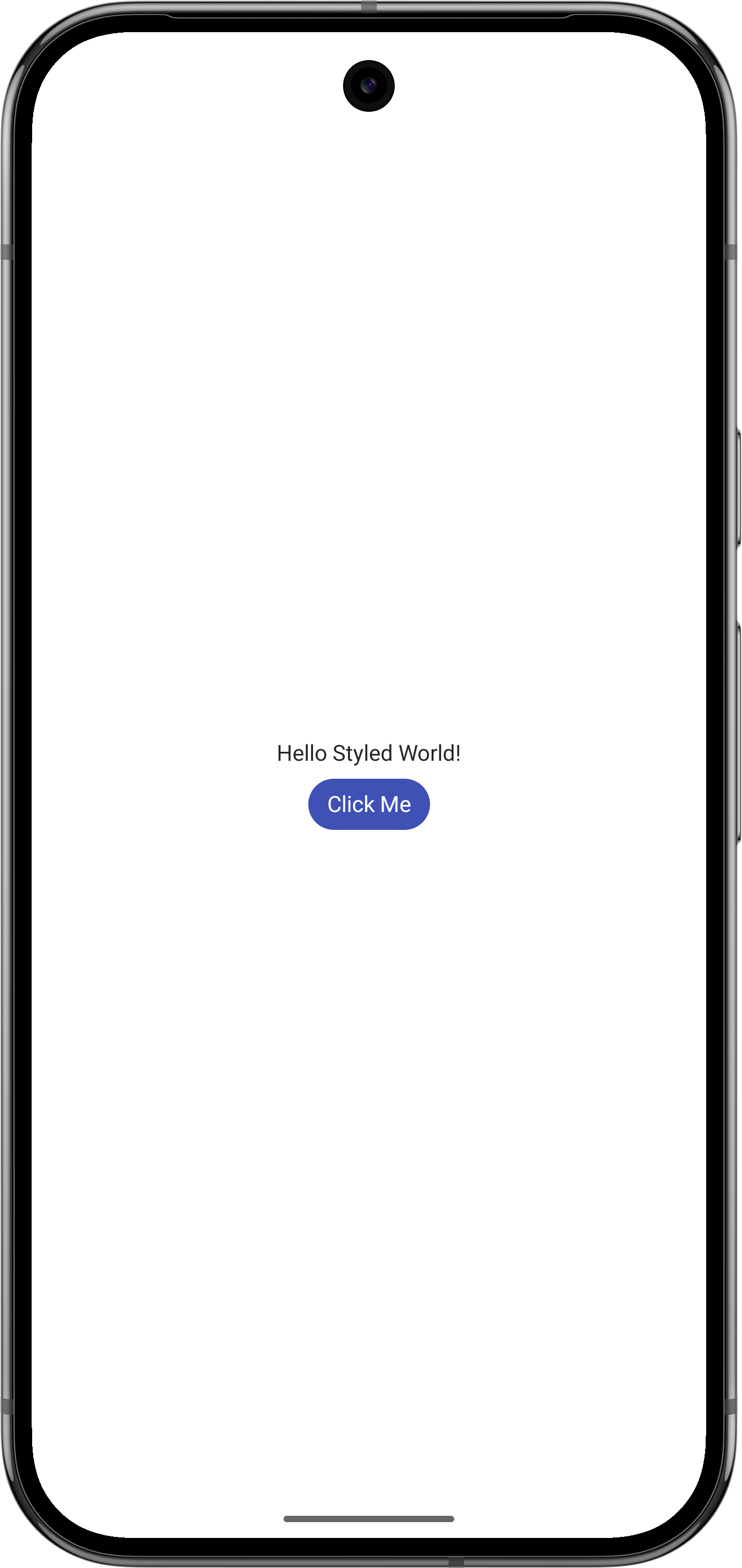 Android XML themed app with colors connected