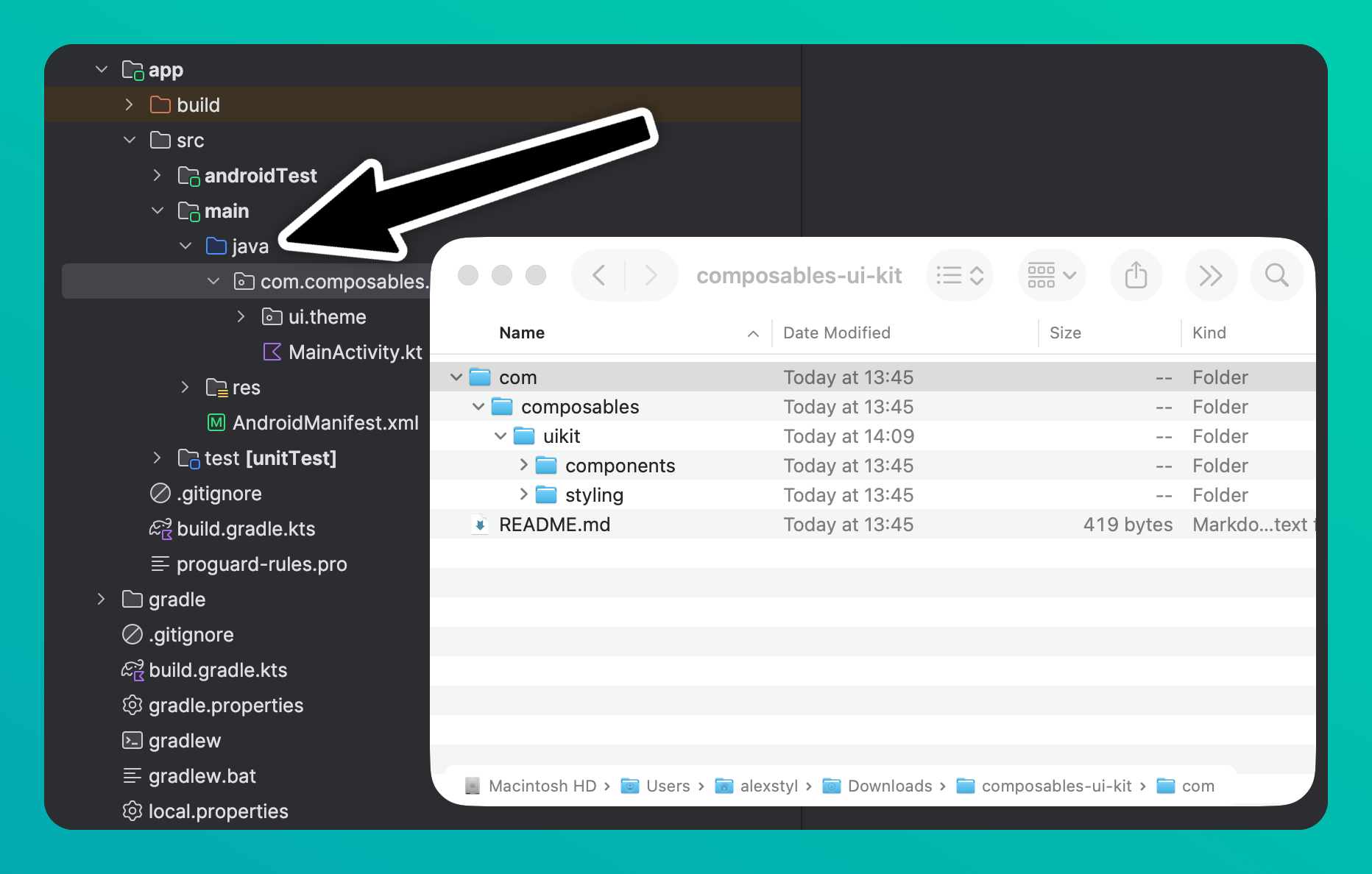 Installing Composables One