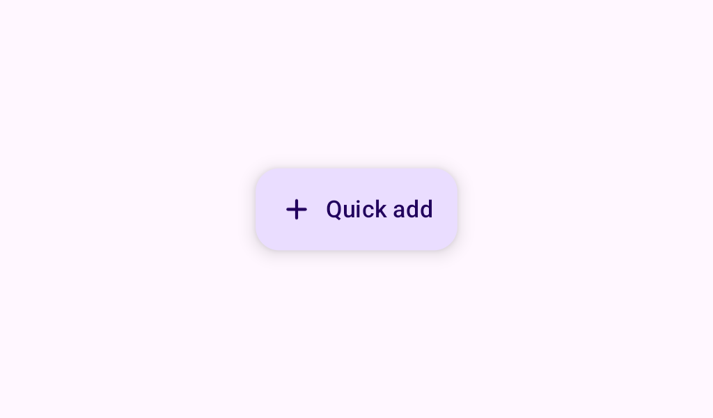 SmallExtendedFloatingActionButton