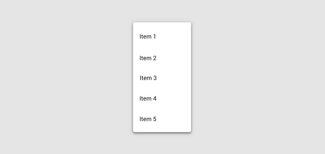 DropdownMenu
