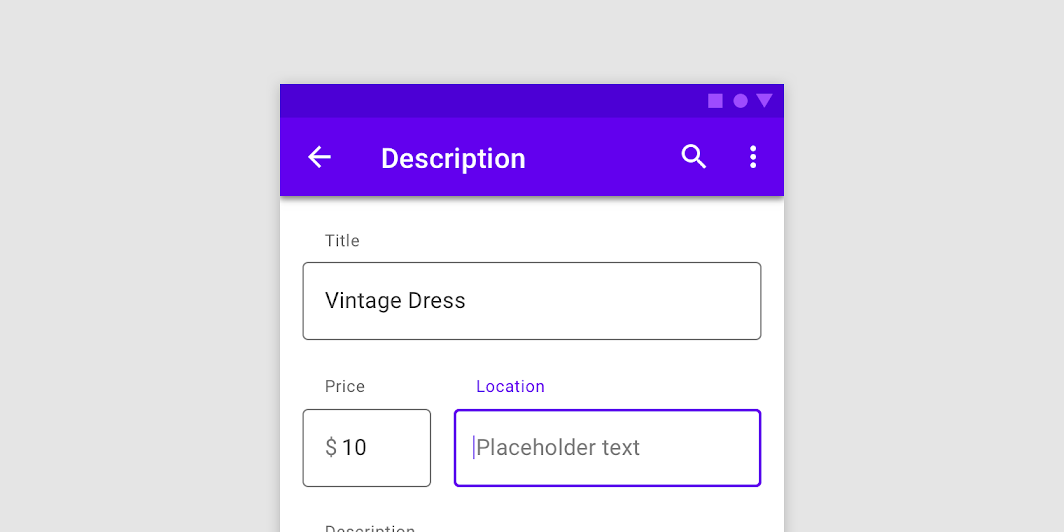 OutlinedTextField