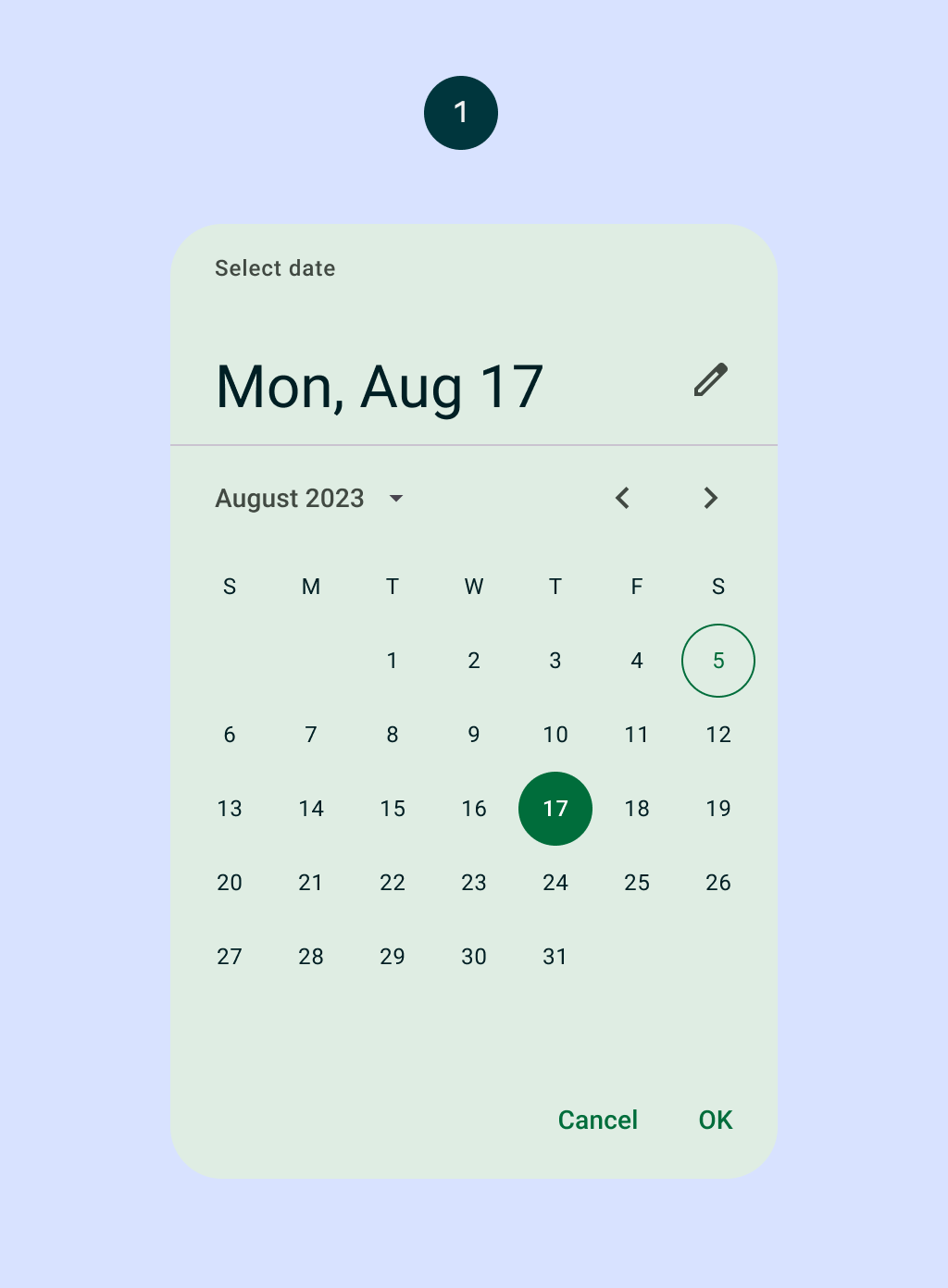 DatePicker