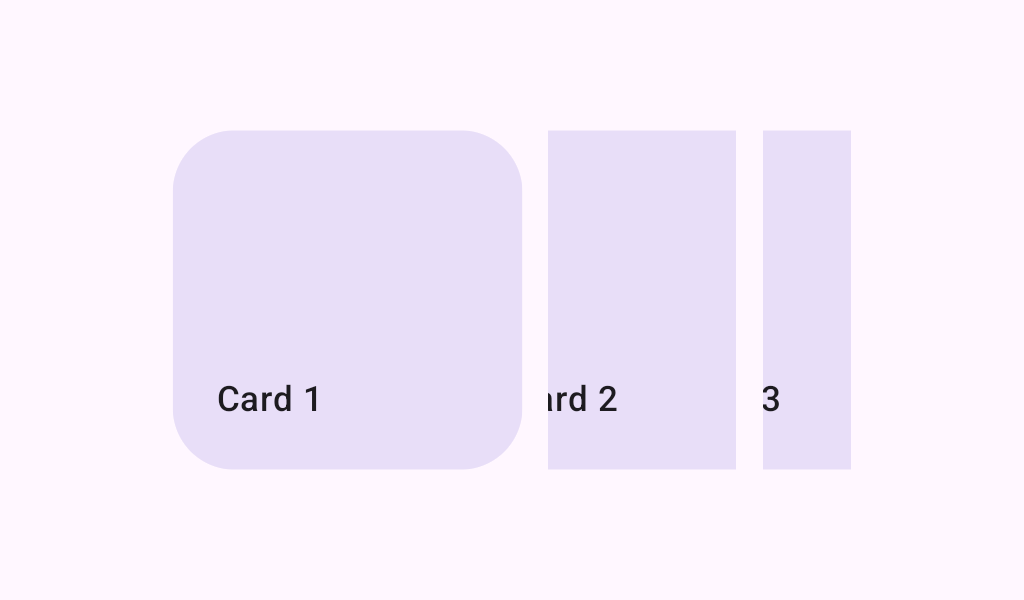 HorizontalMultiBrowseCarousel