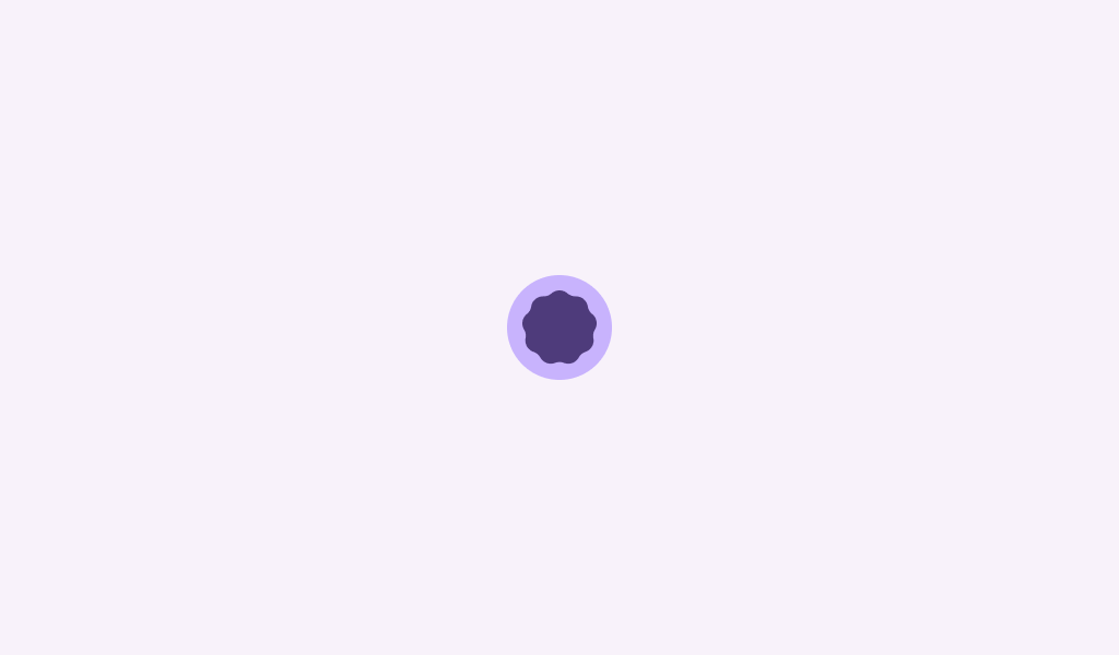 Contained loading indicator image