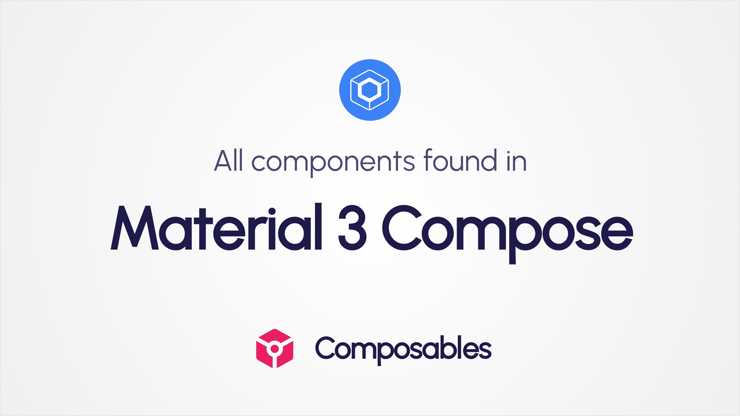 Material Design 3 in Compose, Jetpack Compose